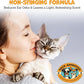 Cat & Dog Ear Cleaning Solution - Helps Remove Wax, Debris, and Dirt - Non-Stinging, Non-Burning Daily Use Formula - Cat & Dog Ear Wash for Itchy Ears - Sweet Pea & Vanilla Scent (8oz)