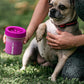 Dexas MudBuster Portable Dog Paw Cleaner, Small, Fuchsia - Premium Quality Pet Accessory