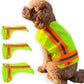 Reflective Dog Vest: Hi-Visibility Safety Gear for Outdoors. Safeguard Your Dog with Easy to wear Adjustable Reflective Vest (Small)