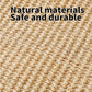 PODOO Bunny Scratch Pads, Sisal Rabbit Scratching Pad, Natural Rabbit Resting Mats for Cages, Forage Grass Mat Indoor Essentials Accessories for Guinea Pig Cat (3Pcs, 15.7x11.8 inches)
