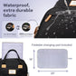 RUVALINO Diaper Bag Backpack-Expandable Baby Bag with up to 50% Capacity -Baby Essentials Bag with Changing Pad Insulated Bottle Holders & Pacifier Case, Waterproof, Black XL