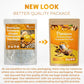200 Bags Premium Turmeric Ginger Cinnamon Tea, Improve Digestion, Support Brain, Weight, Skin and Sleep, Eco-Conscious Tea Bags and Premium Natural Ingredients. Turmeric Ginger Herbal Tea. No Sugar, No Caffeine, No Gluten, Vegan.