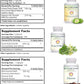 Dr. Clark Store Intestine Support & Cleanse Kit - with Freeze-Dried Green Black Walnut Hulls, Wormwood, and Cloves-Helps Maintain Optimum Intestinal Function