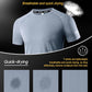 Boyzn 1, 3, 5 or 7 Pack Men's Workout Running Shirts, Dry Fit Moisture Wicking T-Shirt, Gym Athletic Short Sleeve Tee Shirts