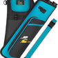 SUNYA Archery Hip Quiver for Arrows. Includes 3 Tubes Arrow Holder, Accessories Pockets and Waist Belt. Fit for Compound and Recurve Bow Practice.
