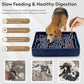 Snuffle Mat for Dogs, Dog Puzzle Mat, Interactive Dog Toys for Enrichment,Sniff Mats with Non-Slip Backing,Suitable for Breeds and Sizes of Dogs (Navy, 17" X 15")