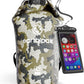 Earth Pak Waterproof Dry Bag - Roll Top Waterproof Backpack Sack Keeps Gear Dry for Kayak with Waterproof Phone Case