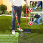 Larger Heavy Duty Pooper Scooper for Dogs-Rake, Spade,Tray Set with Long Handle,No Bend Down Easy Cleanup,Great for Yard Grass Gravel Dirt,Use for Large Small and Multi Dogs