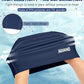 Aegend Fabric Swim Cap, Silicone Waterproof Layer - Breathable Cloth Swimming Cap, Keep Hair Dry with Hight Elasticity for Youth(8-16) Adult, 2 Sizes to Choose