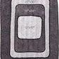 The Rag Company Gauntlet Car Drying Towel - 70/30 Korean Microfiber, Dries Faster Without Scratching, 900gsm, 12x12 inches, Ice Grey/Grey, 3 Pack