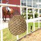 Fabbay 4 Pcs Slow Feed Hay Net Feeder Hay Bag for Horses Slow Feeder 40 Inch Length with 2 Inch Holes Hanging Horse Feed Net for Goat Cattle Equine Stalls Barn Supplies(Black)