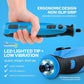 Diamondg Cordless Dog Nail Grinder with Quiet Sound & LED Tip for Large & Small Dogs, 4hrs. Runtime, 2 Bits Included, Blue