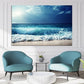 Nature Wall Art Prints - Ocean Forest Mountain Lake Canvas Landscapes - Small to Extra Large Living Room Bedroom Kitchen Bathroom Décor (Summer Ocean Beach, 20L" x 30W")