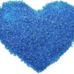 Lawei 5LB Fish Tank Gravel, Polished Small Aquarium Substrate Gravel Sand, Blue Sea Glass Beads for Vases, Irregular Decorative Pebbles Stones for Aquarium, Garden, Vase Fillers, Succulent Plants