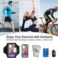 Armband for Samsung Galaxy S25/S24/S23/S22/S21/S20/S10/S9/S8,Galaxy A01/A8/A10e/A20e/A41/M01/Xcover 5,Water Resistant Sport Armband with Zipper Slot for Galaxy Buds (Purple)