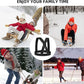 Sled Harness, Weight Speed Tire Pulling Workout Resistance and Assistance Trainer Physical Training Rope Football Exercise Equipment for Outdoor Indoor Men and Women