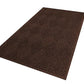 WaterHog Diamond | Commercial-Grade Entrance Mat with Rubber Border – Indoor/Outdoor, Quick Drying, Stain Resistant Door Mat (Dark Brown, 3' x 4')