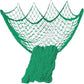 Nature Fish Net Wall Decoration with Shells, Ocean Themed Wall Hangings Fishing Net Party Decor for Pirate Party,Wedding,Photographing Decoration