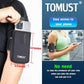 Phone Holder with Three Strap, Lightweight Arm Band with Reflective Logo, Elastic Armband Sleeve with Case Fits iPhone and Android, Use for Running, Hiking, Fitness and Workouts, Women/Men