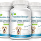 Green Lipped Mussels for Dogs for Joint Support & Inflammatory Relief, Promote Normal Mobility & Flexibility, Boost Prebiotic Activity, Support Gut Microbiome, 120 Chewable Tablets