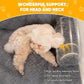 Calming Dog Couch Bed for Large Dogs, Durable Fluffy Fuzzy Dog Mat, Sofa Dog Bed Mats with Removable Washable Cover, Perfect for Small, Medium Dogs and Cats