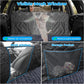 URPOWER Dogs Back Seat Extender with Non-Slip Blanket - Hard Bottom Dog Car Seat Cover & Removable Dog Bed Mat, Waterproof Dogs Hammock for Car, SUV & Small Truck, Pet Backseat Protector Holds 400lbs