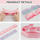 2 PCS Stretch Strap for Kids Dance Elastic Band for Children Gymnastics Stretching Strap Kids Stretching Bands Multi-Loop Adjustable Exercise Bands Stretching Resistance Ballet Bands -8 Loops