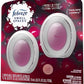 Febreze Small Spaces, Fresh - Twist Cranberry, 2 count
