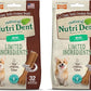 Nylabone Nutri Dent Dog Dental Chews - Natural Dog Teeth Cleaning & Breath Freshener - Dental Treats for Dogs - Filet Mignon Flavor, Mini (32 Count) (Pack of 2)