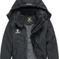 Keevoom Boys Winter Coat Ski Jacket Windproof Kids Snowboard Warm Fleece Snow Coat Waterproof Outdoor Hooded Ski Coats