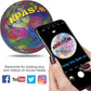 Soccer Ball, Holographic Reflective Glowing Soccer Ball for Men Women Training