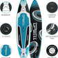 UPWELL 10'6"/11'/11'6" Inflatable Paddle Board, Stand Up Paddlboard for Youth & Adults, Stable Design, Premium SUP Accessories, Backpack, Leash, Hand Pump, Fins