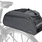 MOSISO Bike Rack Bag, Waterproof Bicycle Trunk Pannier Rear Seat Pouch Cycling Bike Carrier Backseat Storage Luggage Saddle Shoulder Bag