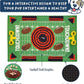 NFL New England Patriots Dog Snuffle Mat – Interactive Pet Slow Feeder, Football Field Design Food Puzzle Toy for Dogs & Cats, Foraging Activity Mat for Smarter Feeding