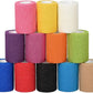 12 Pack Self Adhesive Bandage Wrap 3 inch X 5 Yards Elastic Self Adherent Cohesive Bandage for Ankle Wrist Sports Athletic Tape Pet Vet Wrap for Horses Dog First Aid Tape