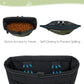 Gobeigo Dog Treat Pouch and Training Clicker, Upgrade Two Magnetic Closure to Prevent Spills, 2 Cup Treat Bag with Poop Bag Dispenser, Metal Clip Waist Belt Fanny Pack for Pet Walk (Black/Army Green)