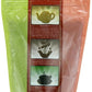 Pomegranate Rosehip Flavored Black Tea Pouches - 4oz| Loose Leaf Ceylon Blend with Fruity Tart Taste | Sweet and Smooth Herbal Infusion | Enjoy Hot or Iced | Caffeine Rich
