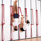 Yogikuti Iyengar Yoga Wall Rope Pair Premium Quality Cotton & Polyester Ropes for Restorative & Anti-Gravity Poses