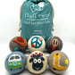 Fluff Ewes Wool Dryer Balls 6 Pack Premium New Zealand Wool Laundry Balls for Dryer, No Static Dryer Balls Laundry Reusable, XL Wool Dryer Balls Cute, Baby Dryer Balls for Dryers - Fluff Fest