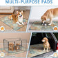 Washable Pee Pads for Dogs 2 Pack, Absorbent Reusable Puppy Pads Waterproof, Leakproof & Non-Slip Whelping Pad, Potty Training Pads for Dogs Playpen Mat 24x36
