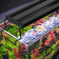 AQQA Aquarium Light,Full Spectrum Fish Tank Light for Plants,3 Mode+Timer+Adjustable Brightness,High Brightness LED Beads with Extendable Brackets for Freshwater (36W for 48-55inch)
