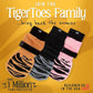 DOK TigerToes Premium Non-Slip Dog Socks for Hardwood Floors - Extra-Thick Grip That Works Even When Twisted - Prevents Licking, Slipping, and Great for Dog Paw Protection (XXL, Cool Caramel)