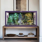 50 Gallon Bearded Dragon Tank, Reptile Enclosure for Easy Maintenance, Front Opening Reptile Tank with Top Screen Ventilation & Glass Sliding Door 36''x18''x18''