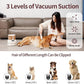 Dog Grooming Vacuum Kit, 2.5L Large Capacity, Dogs & Cats Vacuum for Shedding, 4 Pet Grooming Tools, Low Noise, Dog Nail Clipper as A Gift