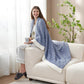 Snuggle Sac Blue Throw XL Blanket 50x70,Super Soft Warm Blankets Oversized Throw Knit Blankets Fuzzy Plush Blanket, Royal Blue, 50x70 inches
