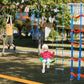 VEVOR Ninja Warrior Obstacle Course for Kids, 2 x 50 ft Weatherproof Slacklines, 500lbs Weight Capacity Monkey Line, Outdoor Playset Equipment, Backyard Toys Training Equipment Set with 12 Obstacles