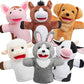 JOYIN 6Pcs Kids Hand Puppet Set with Working Mouth, Toddler Animal Plush Toy Includes Pig, Sheep, Dairy Cow, Dog, Goat, and Horse for Show Theater, Birthday Gifts for Boys Girls, Gifts for Christmas