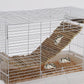 Hamster Bridge,Rat Long Bendy Bridge Wooden Climbing Ladder Cage Accessories for Syrian Hamster Gerbil Mouse Rat, 20.08" L x 5.91" W