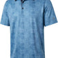 Men's Golf Polo Shirts Short Sleeve Striped Performance Moisture Wicking Dry Fit Golf Shirts for Men