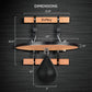 Speed Bag Platform Speed Bag Stand for Boxing Punching Practice Includes Height Adjustable Mount Speedbag and Air Pump 360° Swivel 24 Inch Board